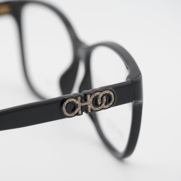 Jimmy Choo JC238 0807 00 Eyeglasses Black 55mm Rectangle Frame - Picture 5 of 10